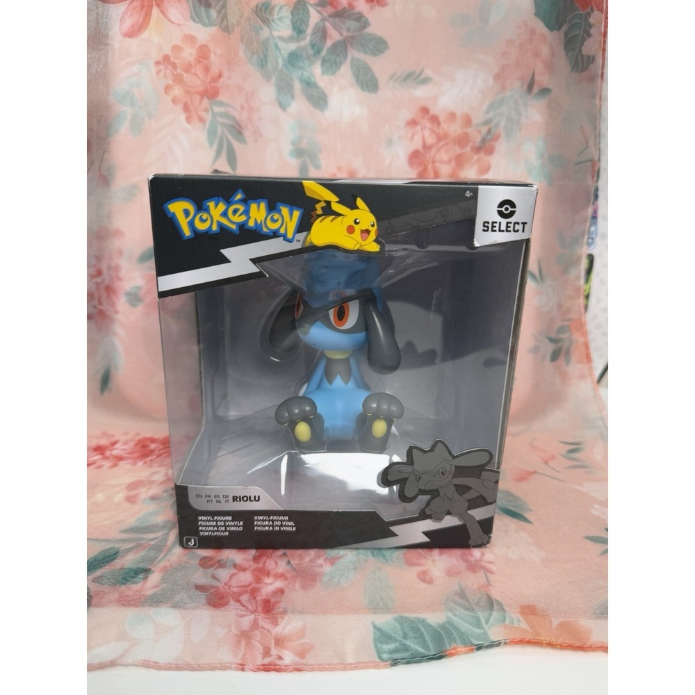 Pokémon Jazwares Riolu Series 4 Pokemon Vinyl 4" Figure 2025‎ - NEW